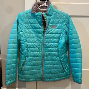North Face Girls Reversible Winter Coat